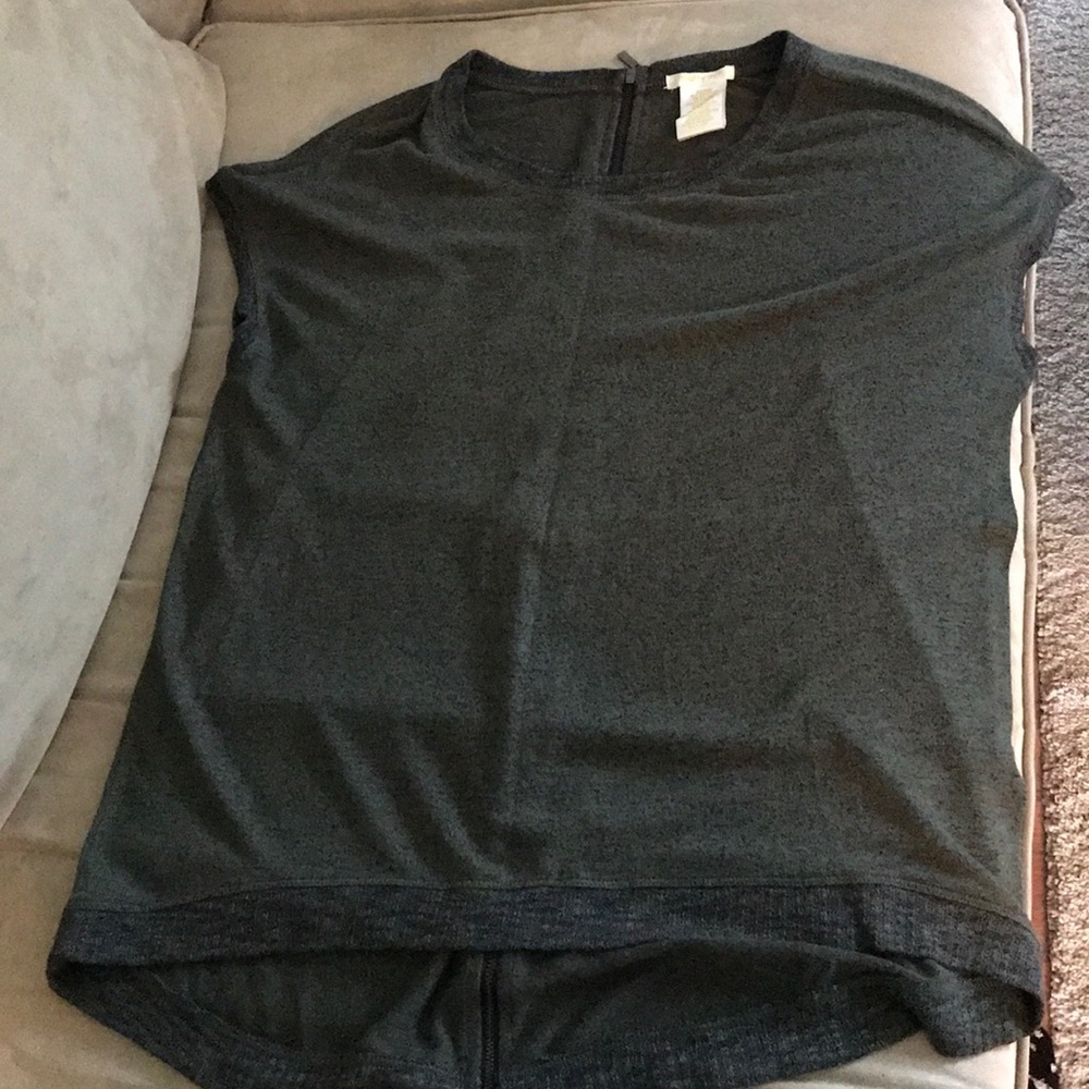 Sweater material green top